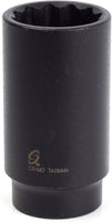1 3/16" 12 PT DEEP IMPACT SOCKET 1/2" DRIVE SX-267014 - hutsiestoolsales