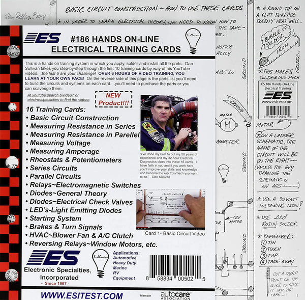 Training Cards Hands On-Line Electrical Training Cards
