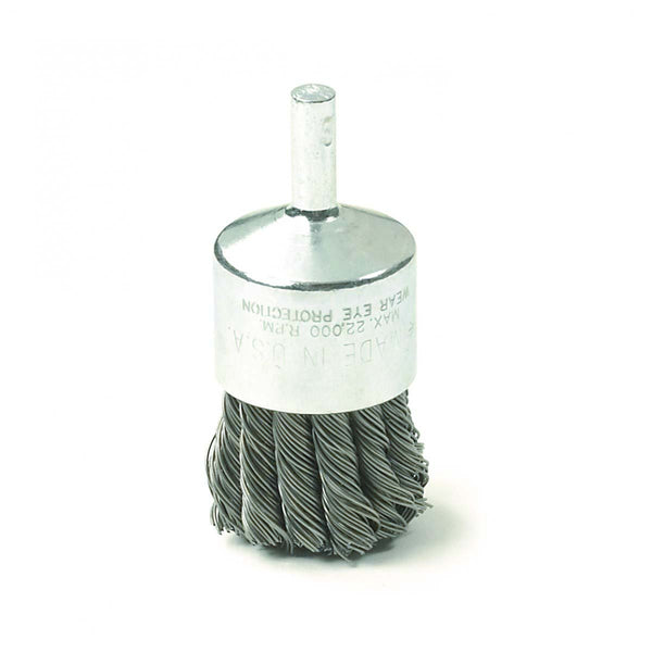 2312DD - 1" KNOT-TYPE WIRE END BRUSH