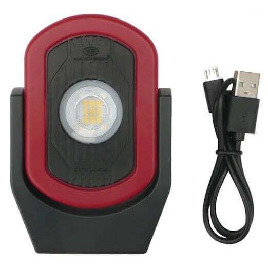 Red WorkStar CYCLOPS LED with Battery Indicator, Tripod Socket MAX-810 - hutsiestoolsales