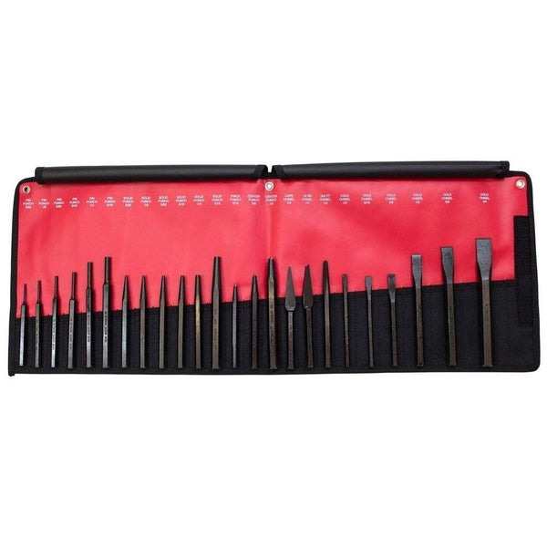 24  Piece PUNCH AND CHISEL SET MH-61050