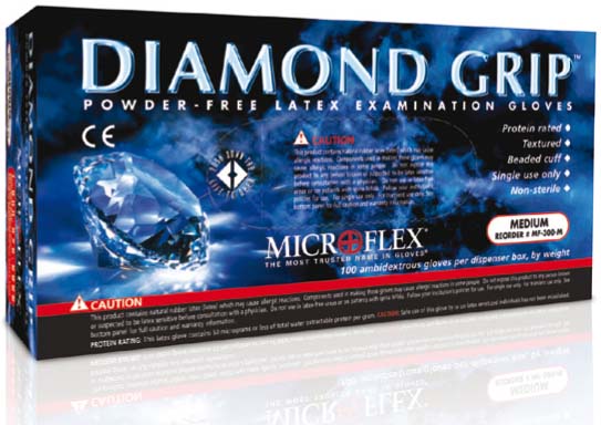 DIAMOND GRIP GLOVES X-LARGE