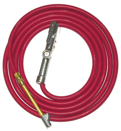 INFLATOR GAGE WITH 15FT SAFETY HOSE
