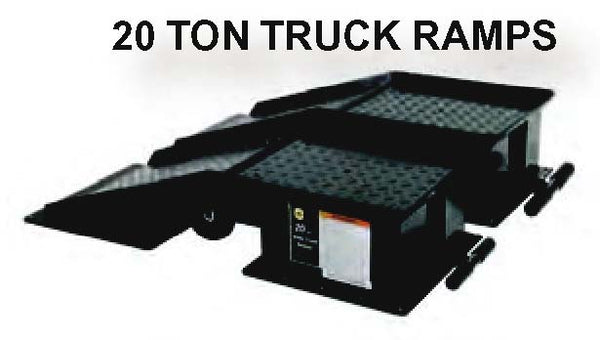 PR OF 20TON WIDE TRUCK RAMPS FOB