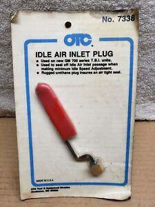 ### IDLE AIR INLET PLUG ### NO RETURNS. OTC-7338 - hutsiestoolsales