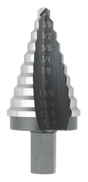UNIBIT (NO.1) 13 HOLE SIZES 1/8"-1/2" - hutsiestoolsales