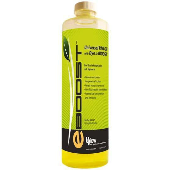 UNIVERSAL PAG OIL 16 OZ W/DYE+E-BOOST UV-488016P - hutsiestoolsales