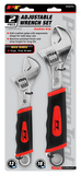 2 Piece Adjustable Wrench Set - 8" & 12" PER-W30701 - hutsiestoolsales